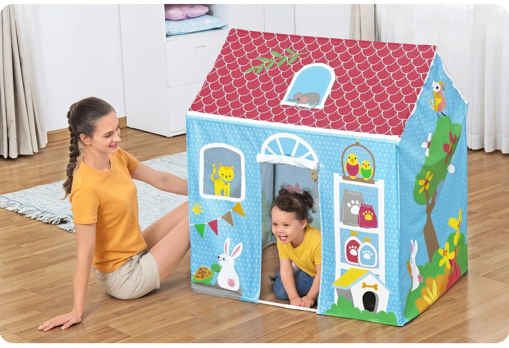 Intex Palapinės tipo namelis su langais 114 x 102 x 76 cm Bestway 52007