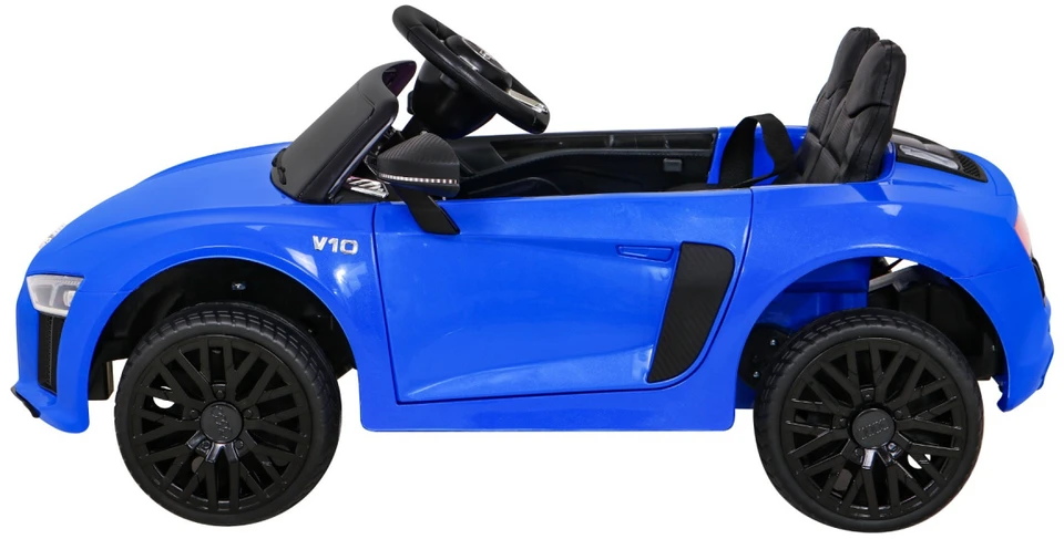 Elektrinė mašina vaikams Audi R8 mėlynos spalvos