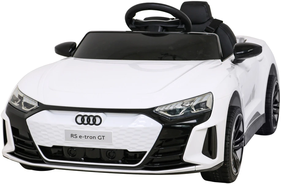 Ramiz Elektrinė mašina vaikams Audi RS E-Tron GT baltos spalvos