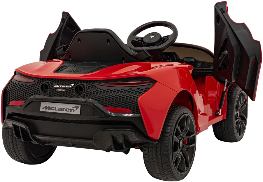 Ramiz Elektromobilis Mclaren Arthur, Raudona