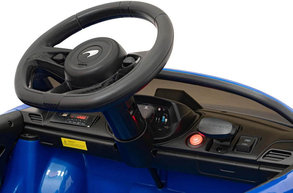 Ramiz Mėlyna Elektromobilis Mclaren Arthur, Mėlyna