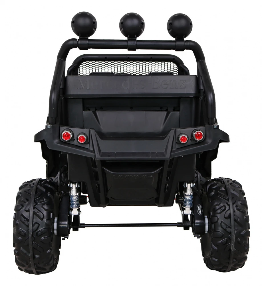 Ramiz Elektromobilis Mercedes Benz Unimog 4x4, Baltas