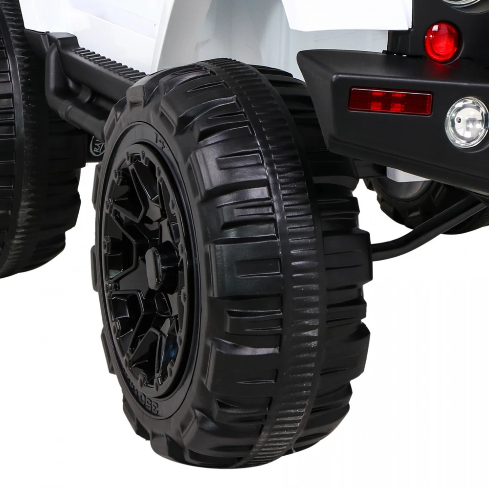 Ramiz Elektromobilis Jeep All Terrain, baltas