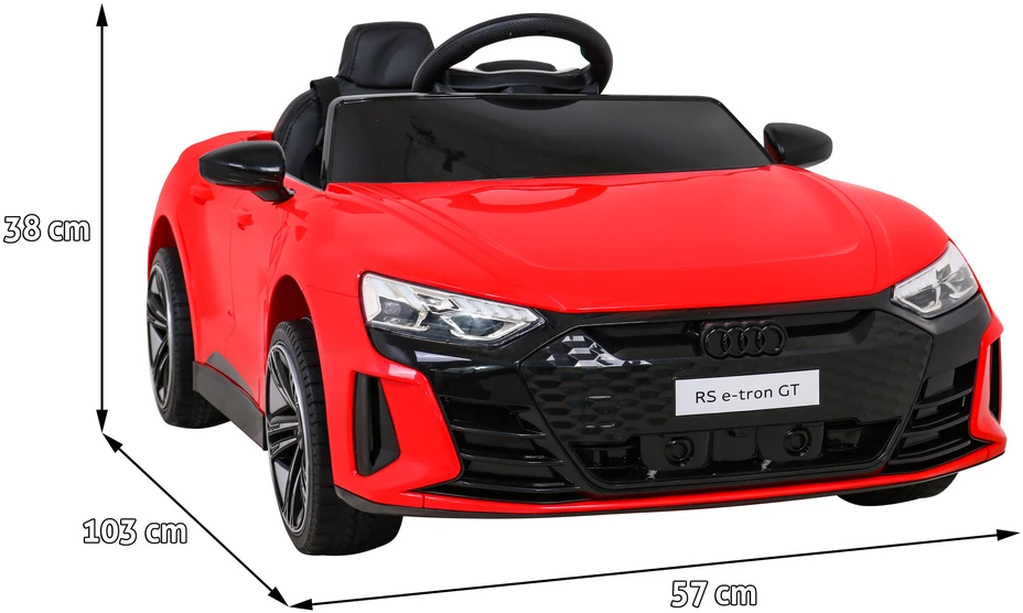Triton Elektrinė mašina vaikams Audi RS E-Tron GT raudonos spalvos