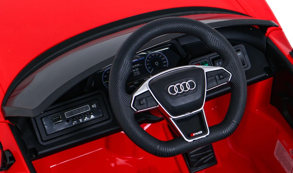 Triton Elektrinė mašina vaikams Audi RS E-Tron GT raudonos spalvos