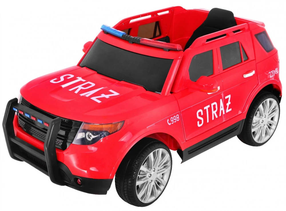 Ramiz Elektromobilis Fire Brigade + sirenos + megafonas