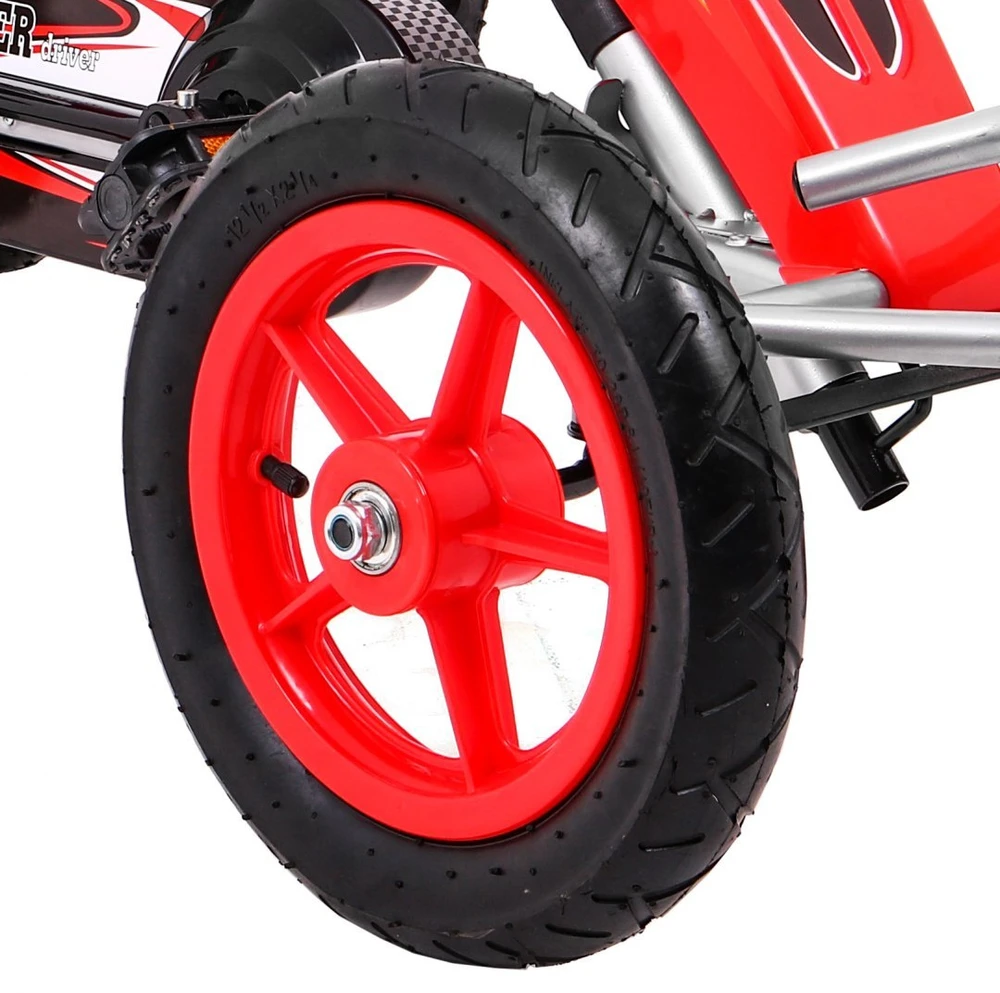 Minamas kartingas Full Ahead AIR, raudonas
