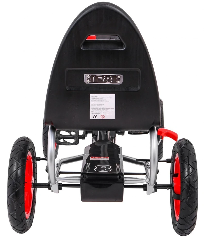 Minamas kartingas Full Ahead AIR, raudonas