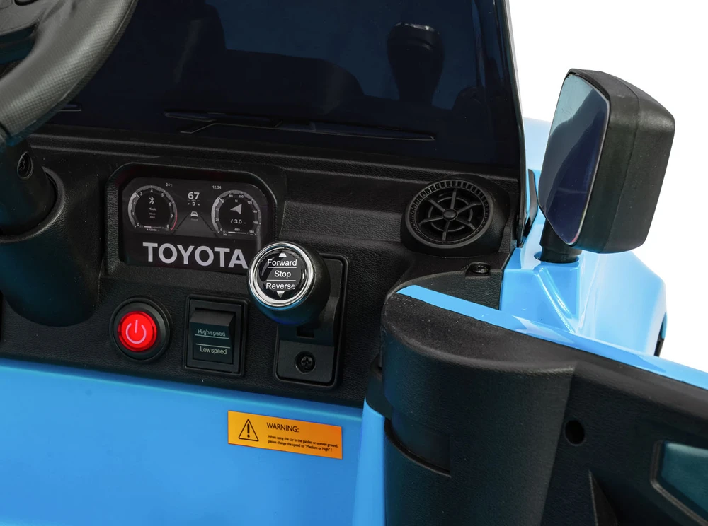 Ramiz Mėlyna Elektromobilis Toyota Land Cruiser PRADO, Mėlyna