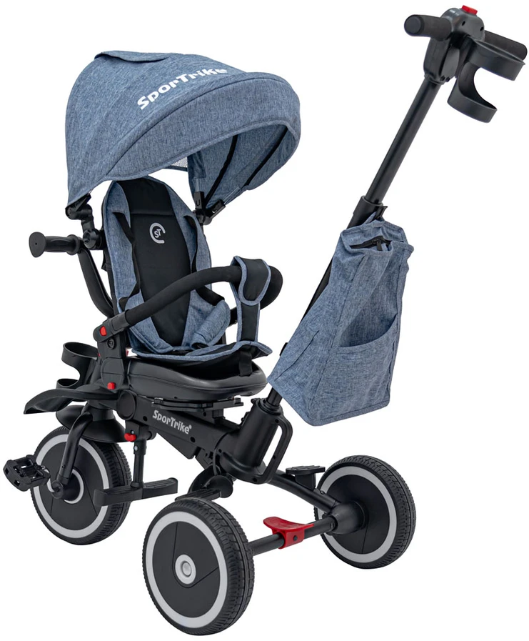 Smartrike RIDER triratis mėlynas SPORTRIKE