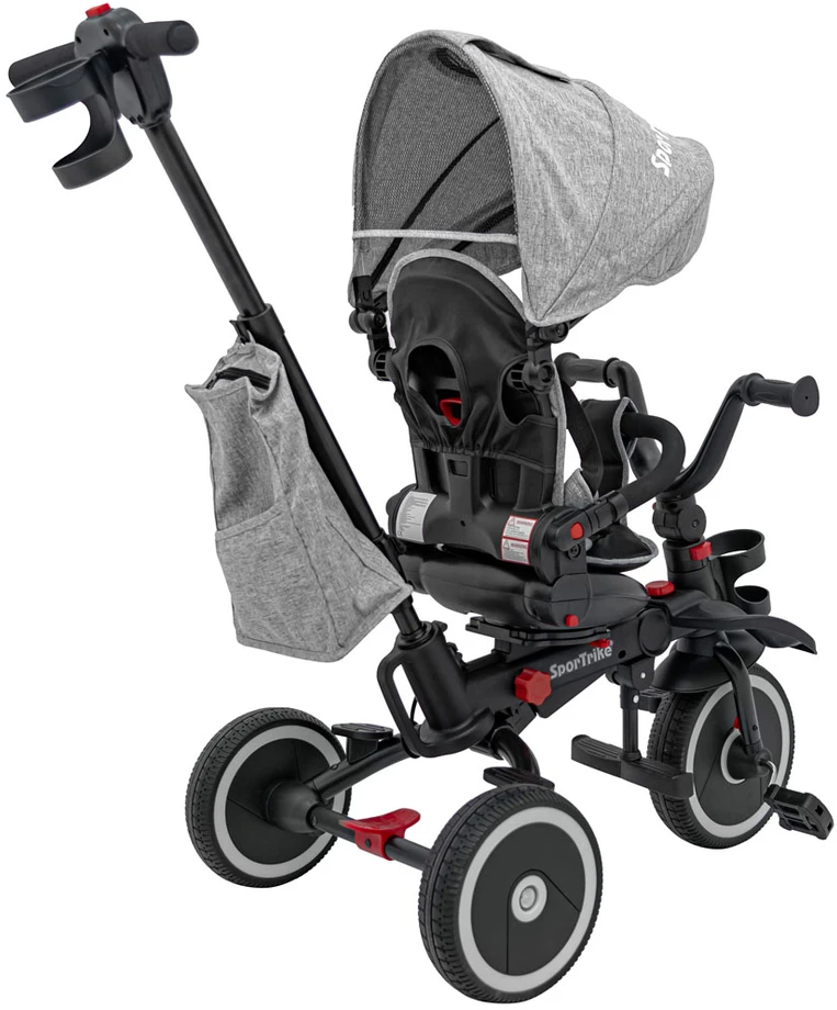 Smartrike RIDER triratis pilkas SPORTRIKE