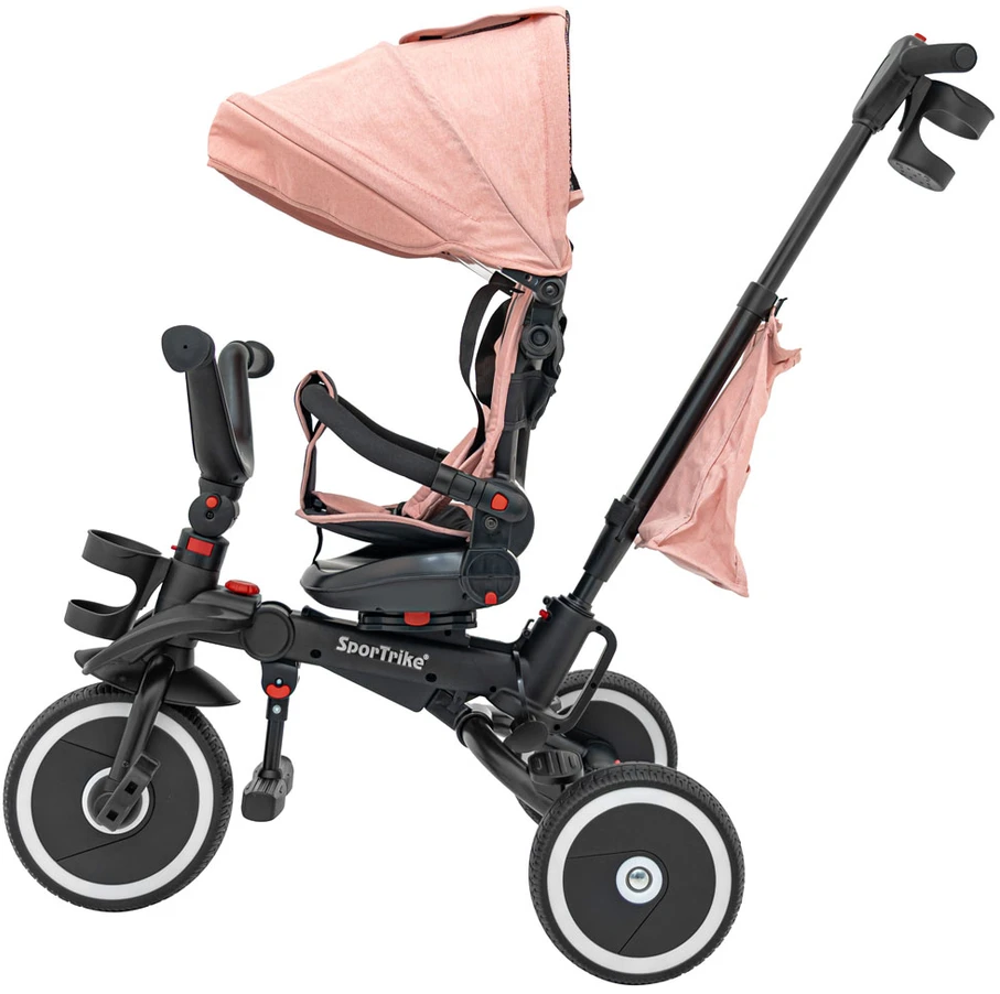 Sun Baby RIDER Rožinis SPORTRIKE triratis