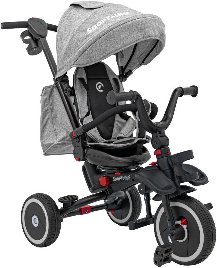 Smartrike RIDER triratis pilkas SPORTRIKE
