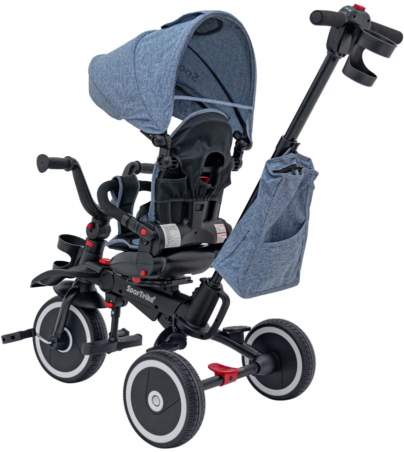 Smartrike RIDER triratis mėlynas SPORTRIKE