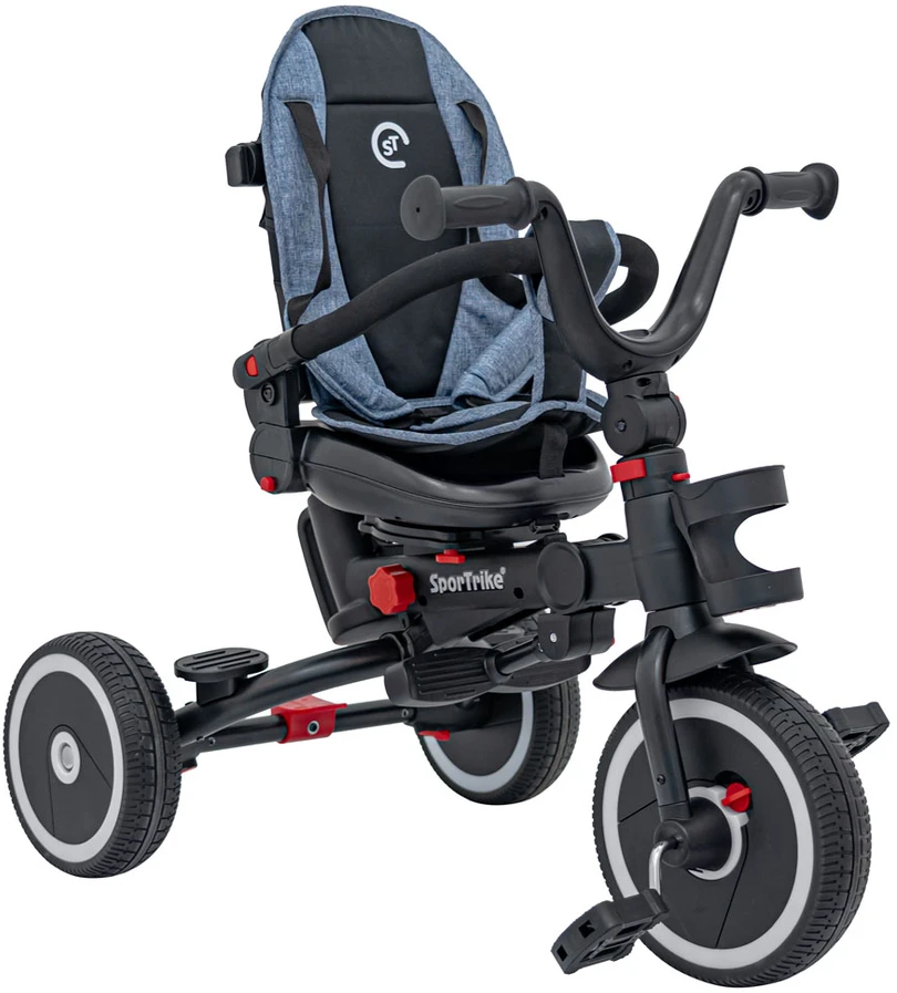 Smartrike RIDER triratis mėlynas SPORTRIKE