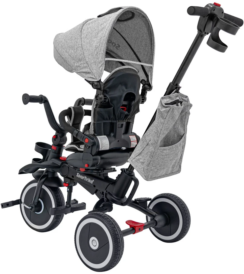 Smartrike RIDER triratis pilkas SPORTRIKE