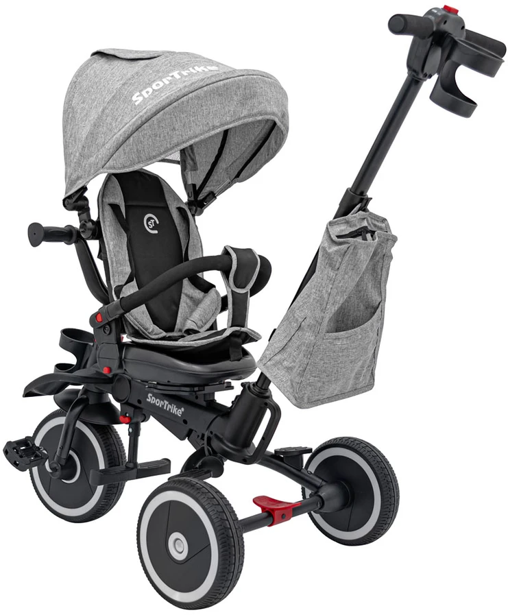 Smartrike RIDER triratis pilkas SPORTRIKE