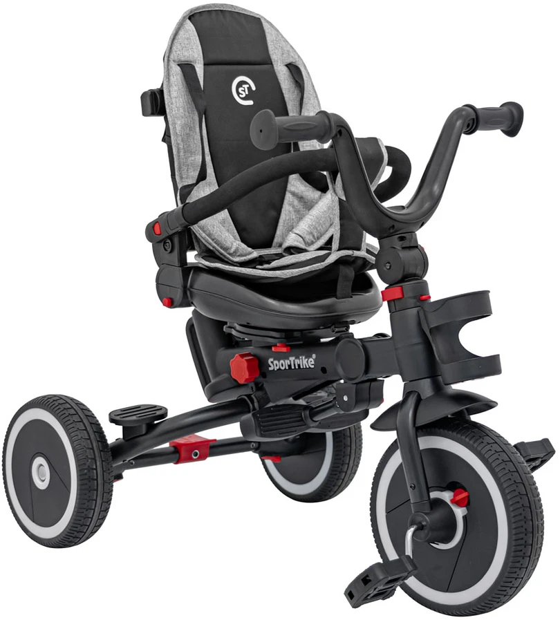 Smartrike RIDER triratis pilkas SPORTRIKE
