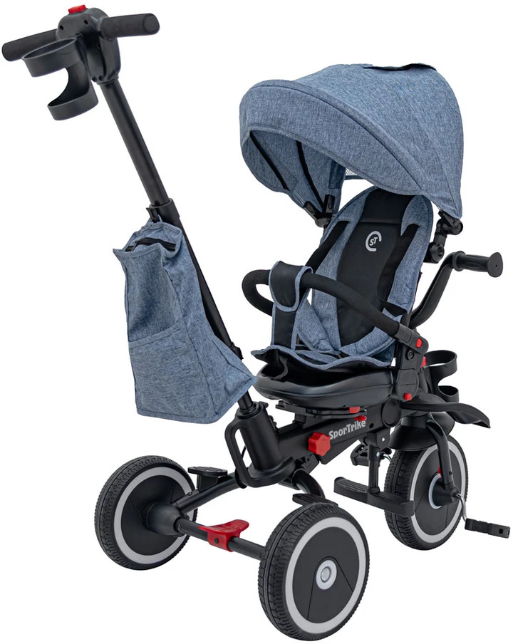 Smartrike RIDER triratis mėlynas SPORTRIKE
