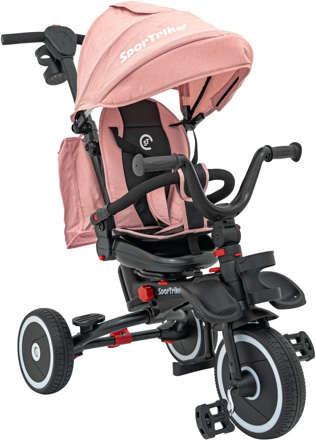 Sun Baby RIDER Rožinis SPORTRIKE triratis
