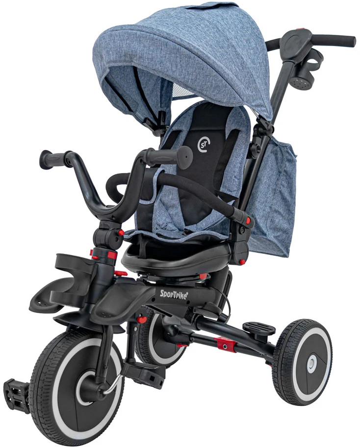 Smartrike RIDER triratis mėlynas SPORTRIKE