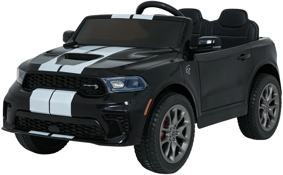 Vaikiškas visureigis Dodge Durango juodas