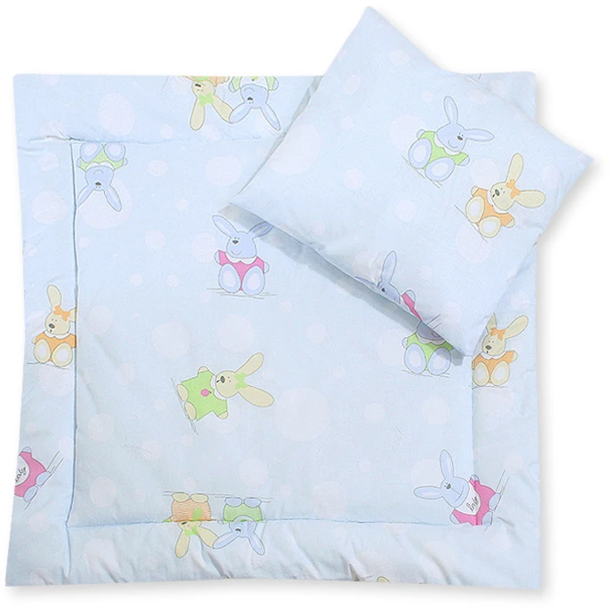 Patalynės komplektas kūdikiui Happy Rabbits Pram – švelnumui ir saldžiam miegui kasdien.