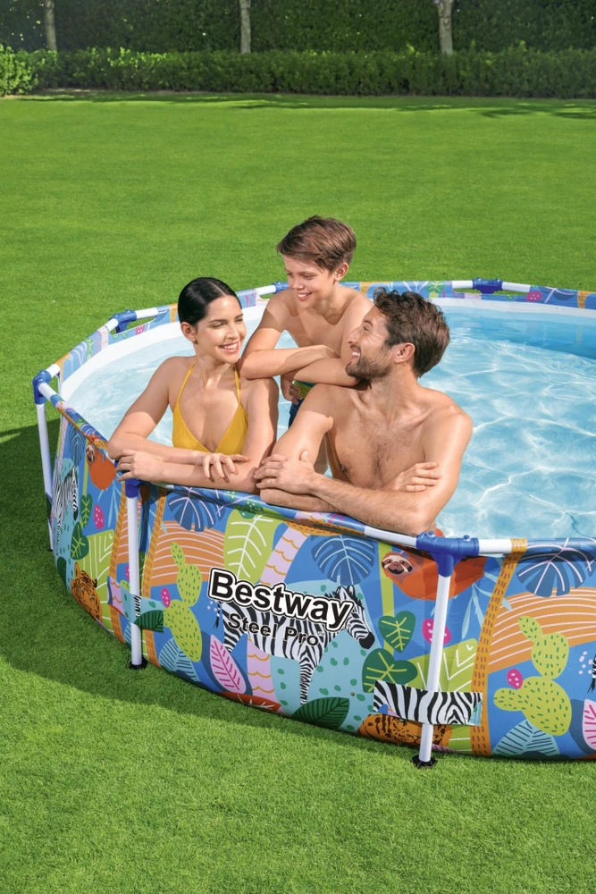 Vaikų baseinas Bestway 305 x 66 cm jūrinis gyvenimas