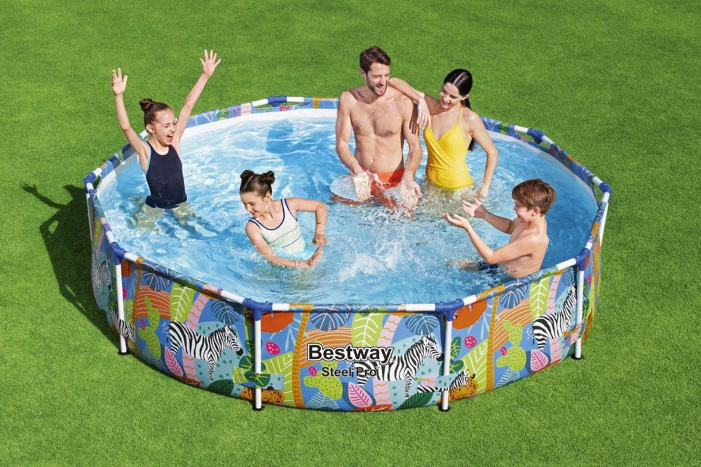 Vaikų baseinas Bestway 305 x 66 cm jūrinis gyvenimas