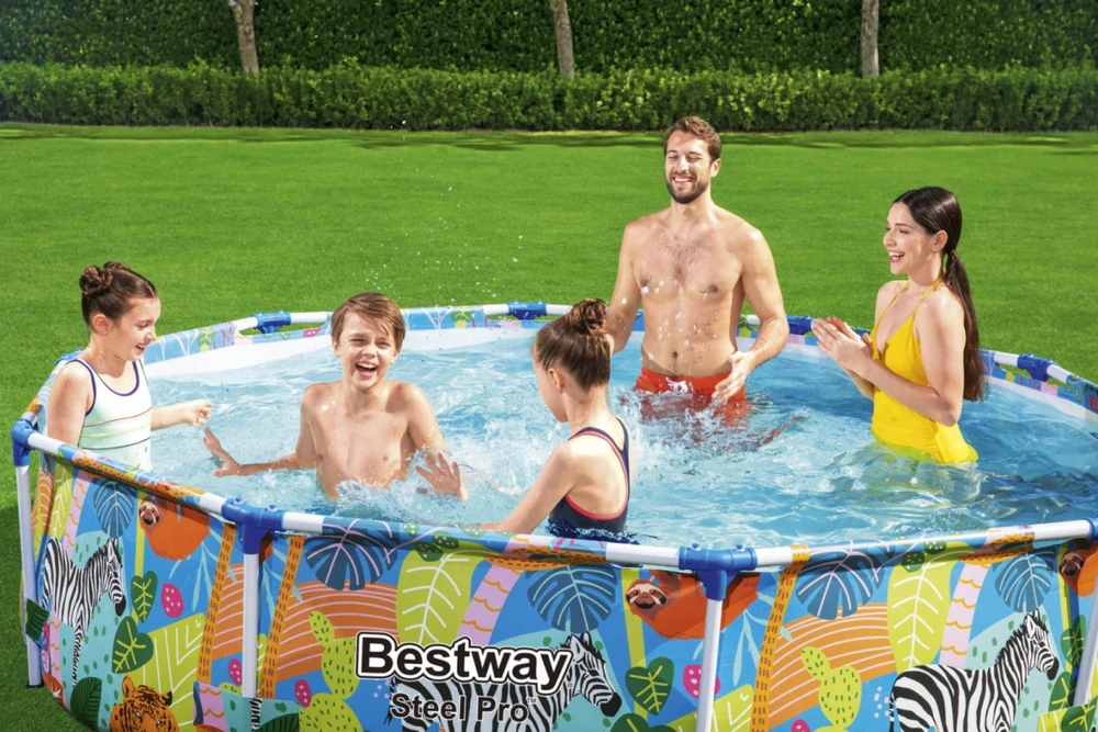 Vaikų baseinas Bestway 305 x 66 cm jūrinis gyvenimas