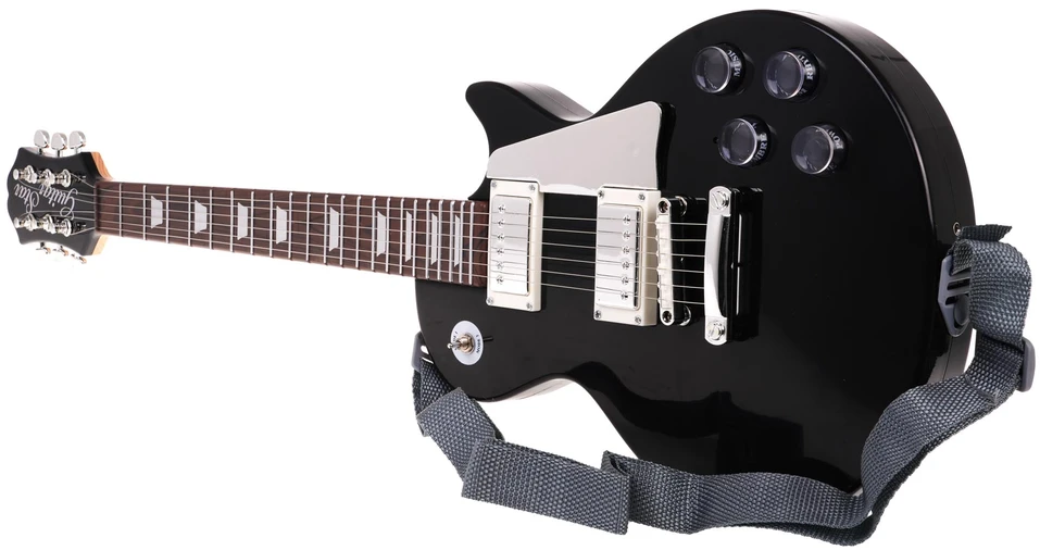 Relacart Vaikų gitaros ir mikrofono rinkinys juodas