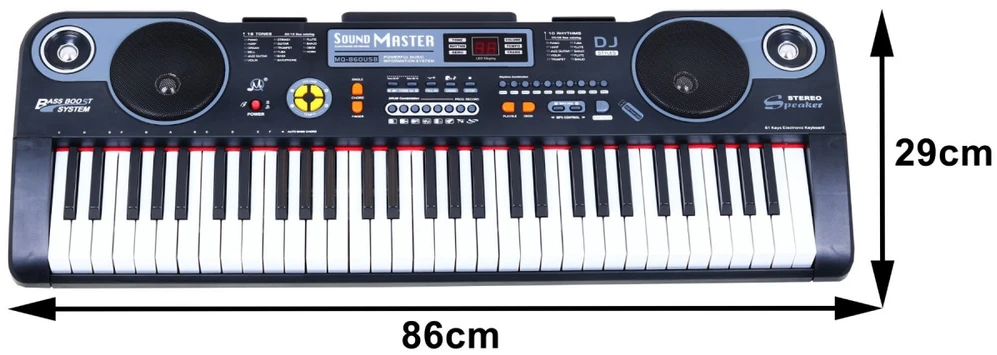 Vaikų klaviatūra MQ-860USB