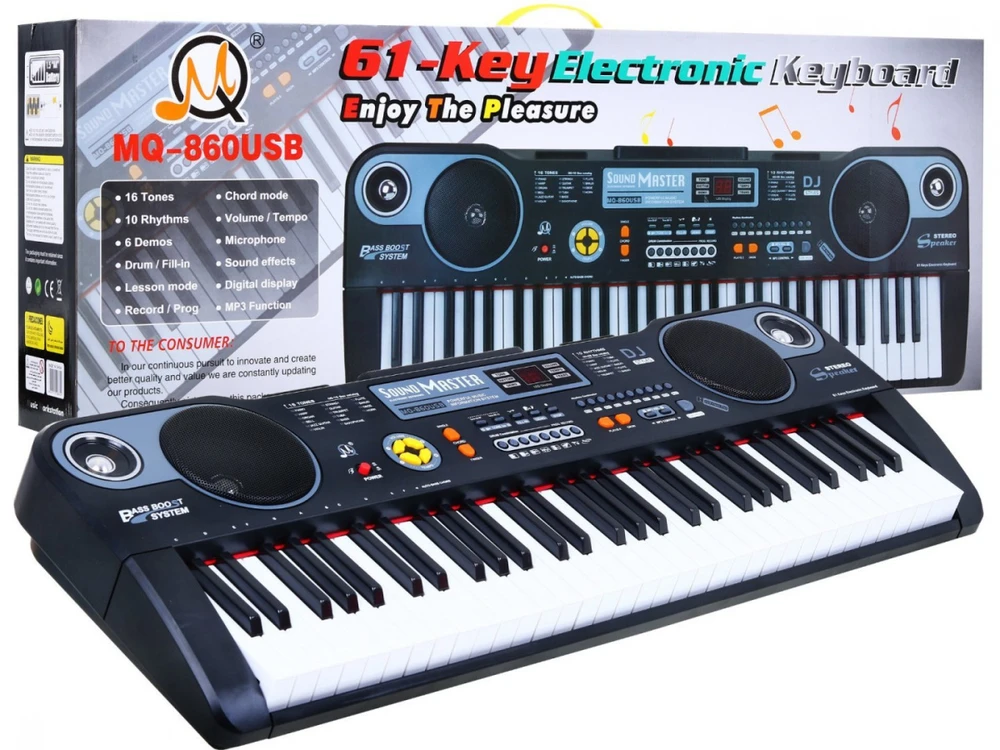 Vaikų klaviatūra MQ-860USB