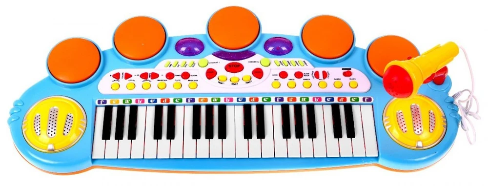 Ramiz Klaviatūra USB MP3 būgnai 3 oktavos