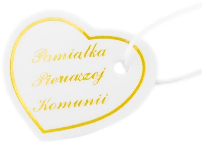 VAIKIŠKAS LAIKRODIS PERFECT LP004-02 - COMMUNION - baltas (zp801a) + DĖŽUTĖ