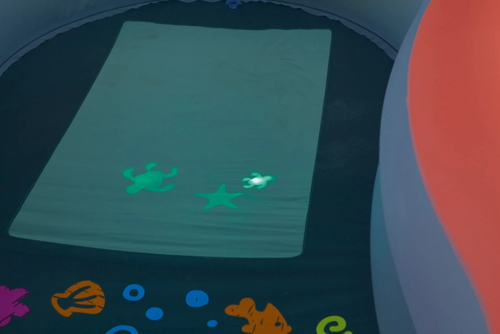 Vaikų pripučiamas baseinas Doodle Glow 280 x 157 cm Bestway
