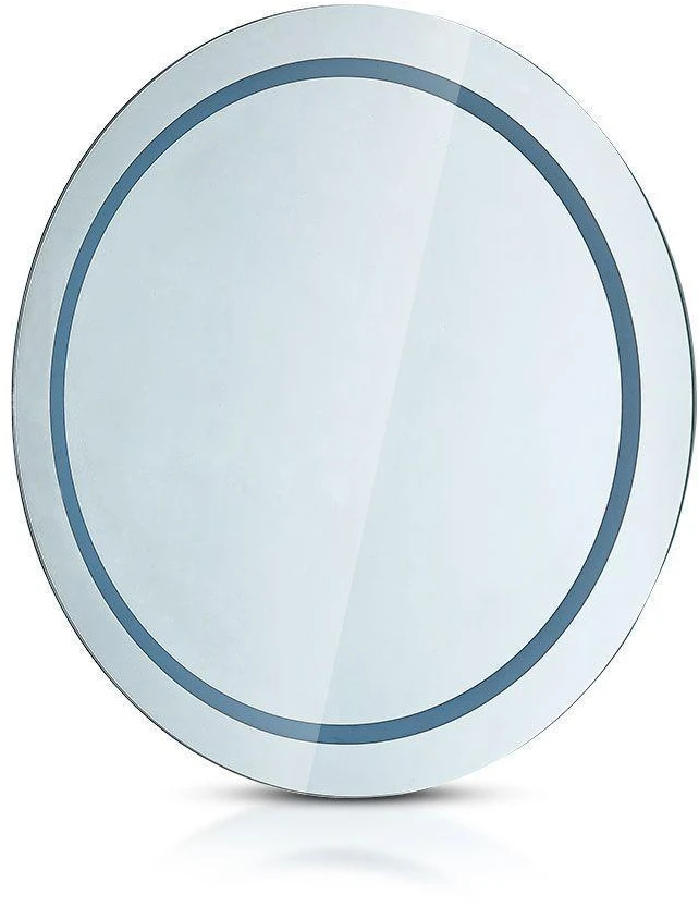 Sieninis šviestuvas V-tac Veidrodis su 8W LED apšvietimu, chromo sp., 3000-6400K, su 17W šildytuvu (nuo rasojimo)