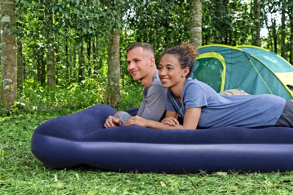 Bestway Air Mattress Queen pripučiamas čiužinys su įmontuota pompa 203x152 67226