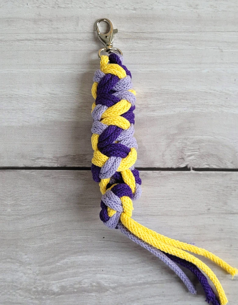 Super Hobby Horse Hobio arklio pavadis, dvigubas, violetinis/geltonas