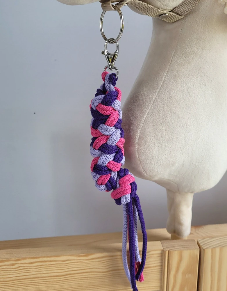 Super Hobby Horse Hobby horsing pavadėlis, tamsiai rožinė/violetinė