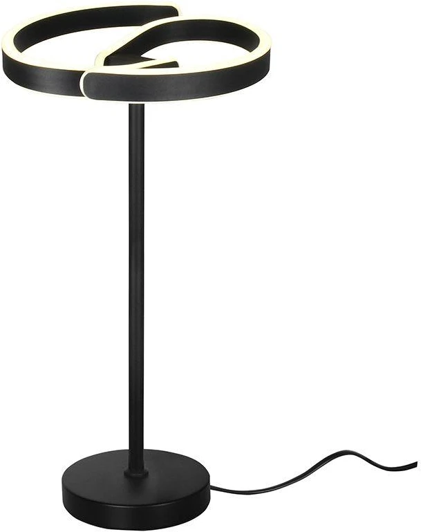 25W LED stalo šviestuvas, juodos/baltos sp., 4000K