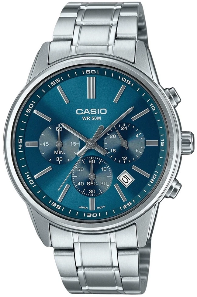 Vyriškas laikrodis CASIO MTP-E515D-2A1 (zd265b) + BOX