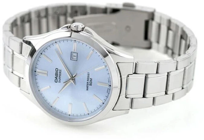 Vyriškas laikrodis Casio MTS-115D-2A2V + BOX (zd292b) SZAFIR
