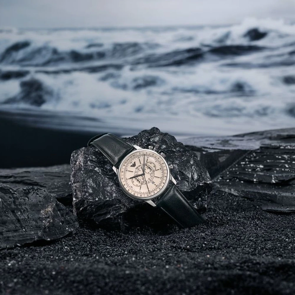 Vyriškas laikrodis EMPORIO ARMANI AR11634 - Minimalist Chronograph+ BOX