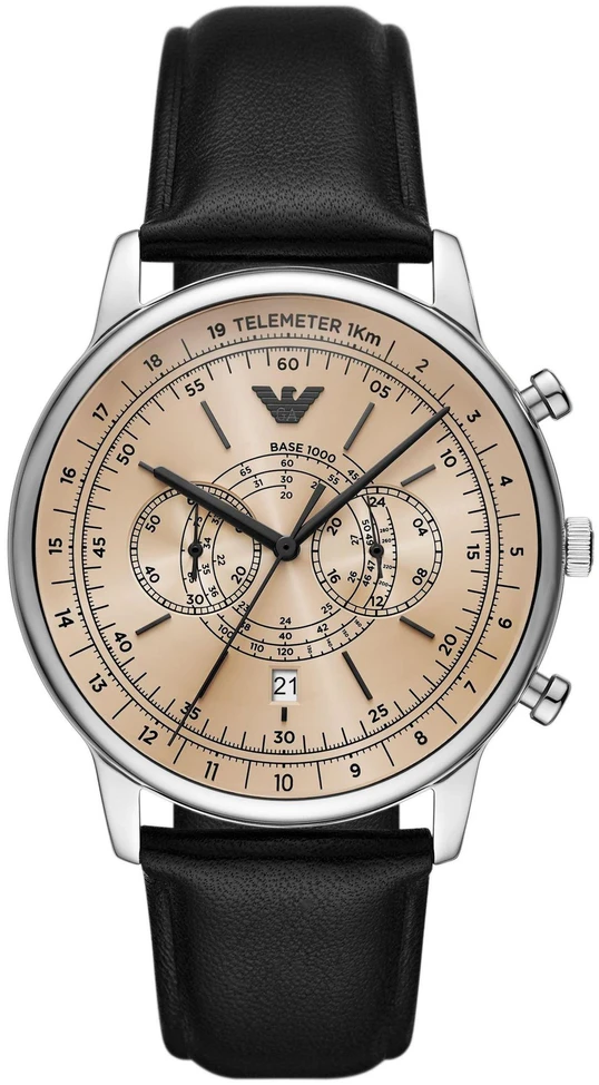 Vyriškas laikrodis EMPORIO ARMANI AR11634 - Minimalist Chronograph+ BOX