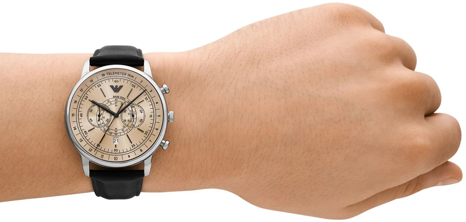 Vyriškas laikrodis EMPORIO ARMANI AR11634 - Minimalist Chronograph+ BOX