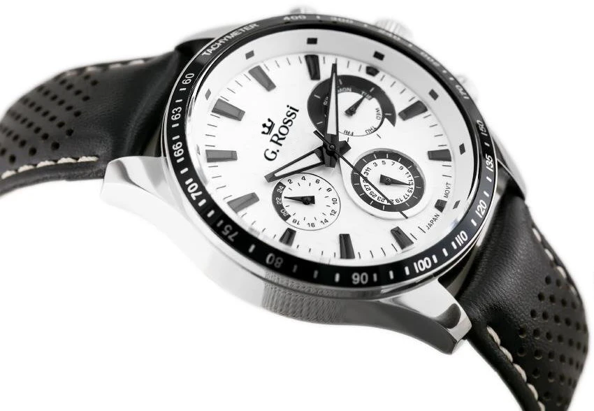 VYRIŠKAS LAIKRODIS G. ROSSI - S523A - PREMIUM (zg147a) + dėžutė