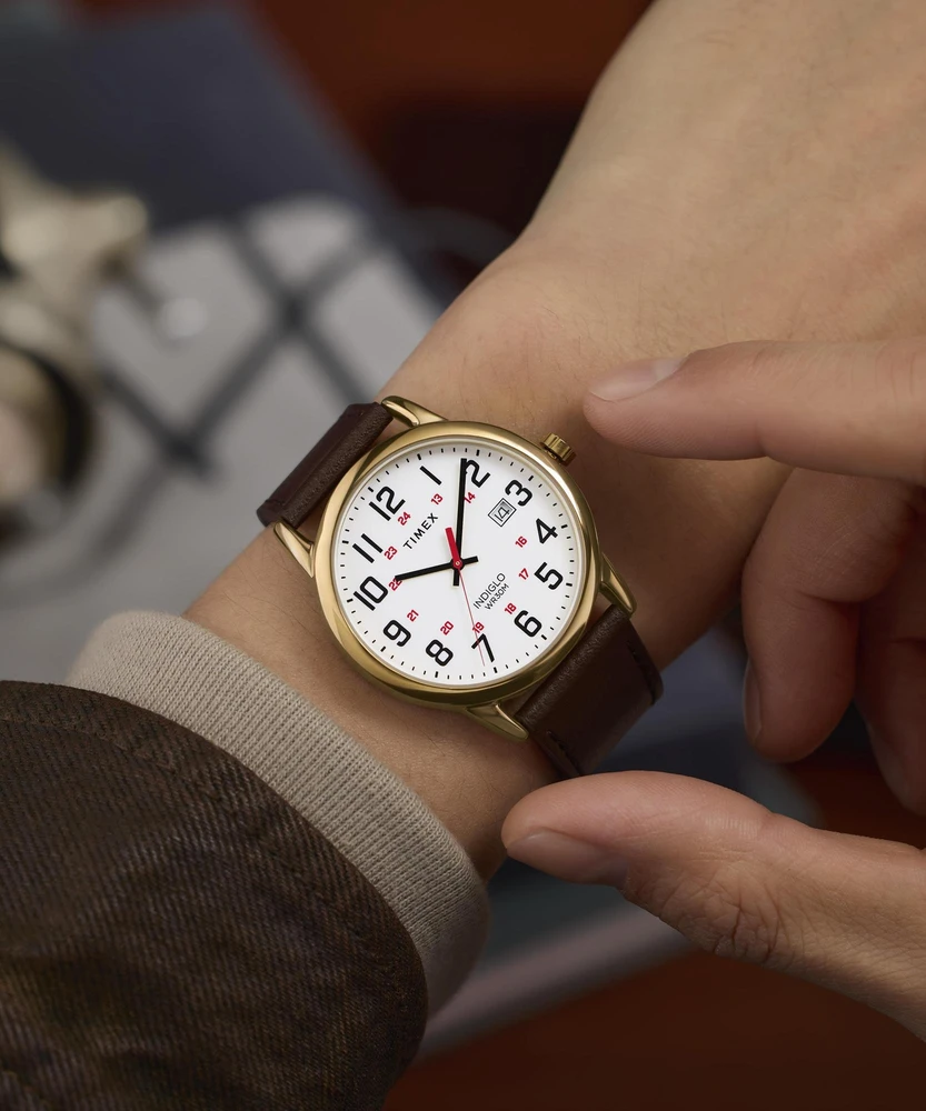 Vyriškas laikrodis TIMEX EASY READER CLASSIC TW2Y12700 + BOX (zt180b)