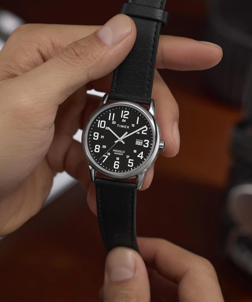 Vyriškas laikrodis TIMEX EASY READER CLASSIC TW2Y12800 + BOX (zt180a))