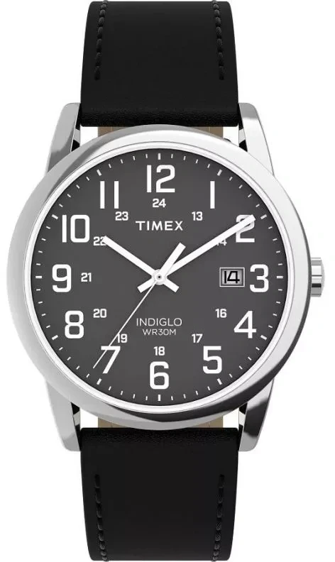 Vyriškas laikrodis TIMEX EASY READER CLASSIC TW2Y12800 + BOX (zt180a))
